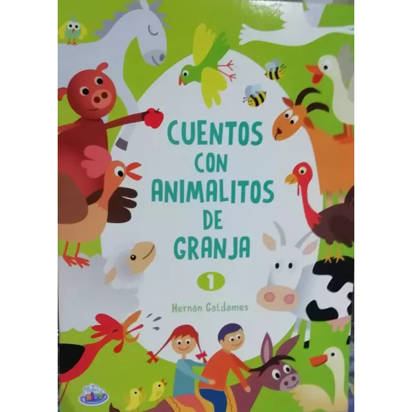 LIBRO CUENTOS CON ANIMALITOS GRANJA 1