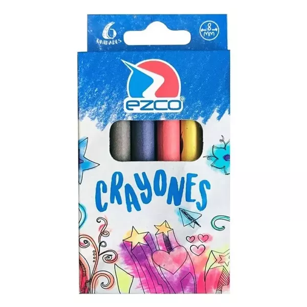 CRAYONES JUMBO EZCO X 6U