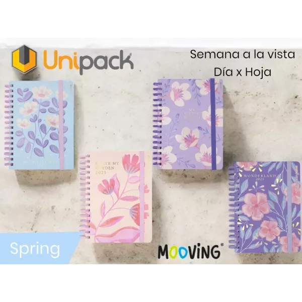 AGENDA MOOV. ESP. SPRING 15X21 176P 1404128