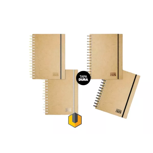 AGENDA ONIX ESP. KRAFT 16X22 320P HXD AG25A011