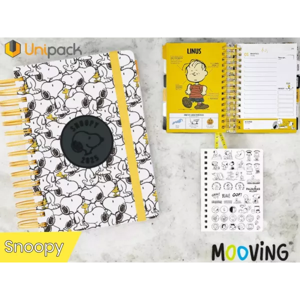 AGENDA MOOV. ESP. SNOOPY 14X20 384P 1404134