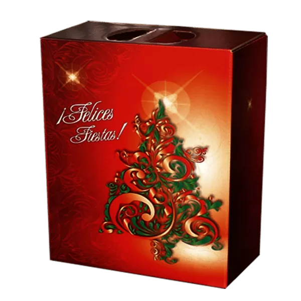 CAJA NAVIDEÑA GSM MEDIANA 30X16X34