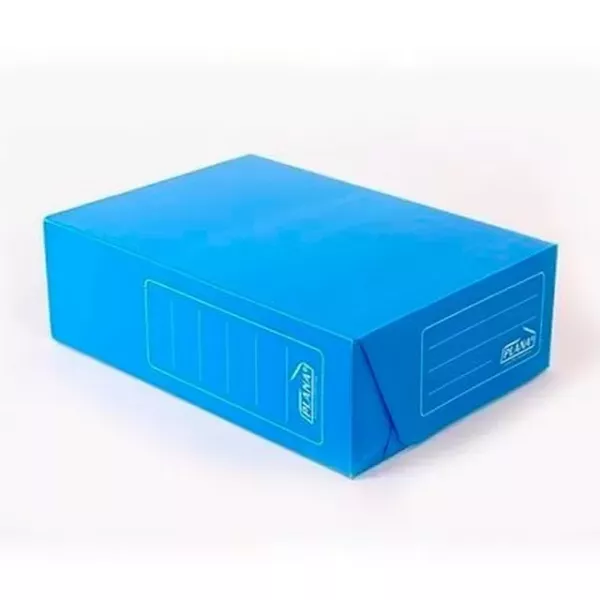 CAJA PLAST. PLANA LEGAJO 12 TV AZUL 703