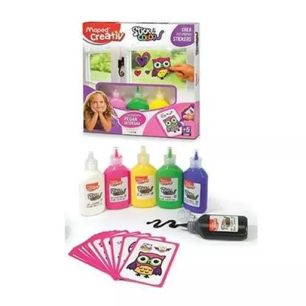 SET DIDACTICO MAPED STICKERS NENA