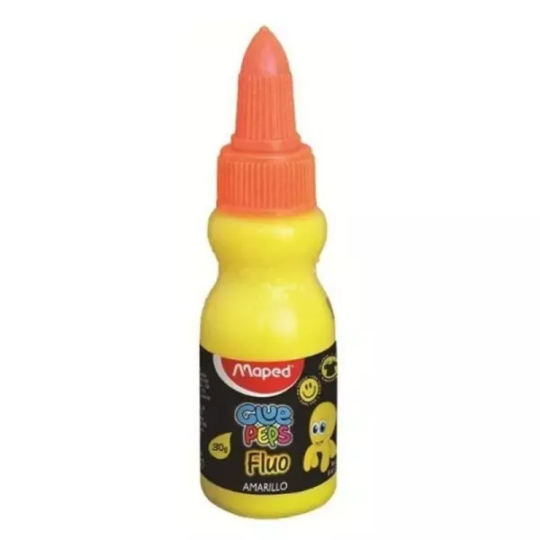 ADHESIVO MAPED 30G AMARILLO FLUO