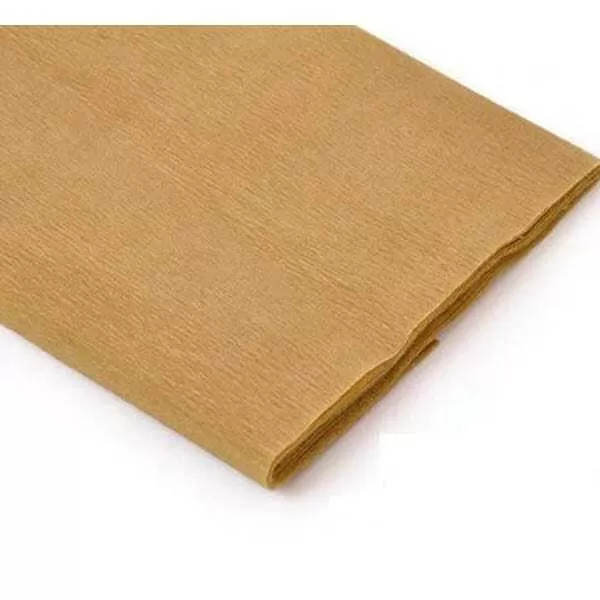 PAPEL CREPE CREPING MARRON CLARO