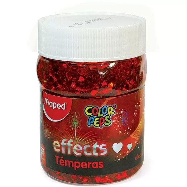 TEMPERA COLORPEPS EFFECTS POTE 200ML CORAZON