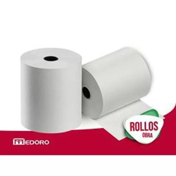 ROLLO PAPEL OBRA 76MM X 40M X 10U