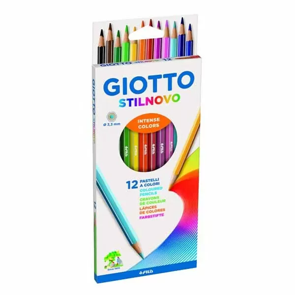 LAPIZ COLOR GIOTTO STILNOVO X 12U