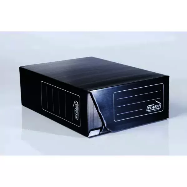 CAJA PLAST. PLANA LEGAJO 12 TV NEGRO 703