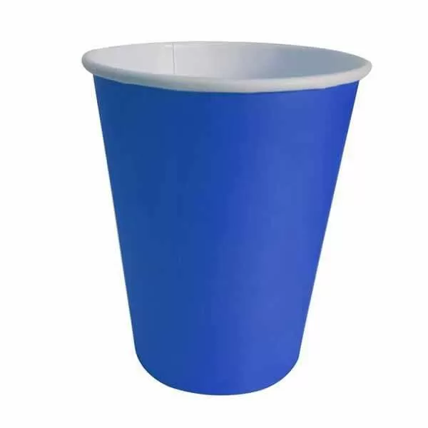 VASO POLIPAPEL AZUL 8 OZ. X 20U