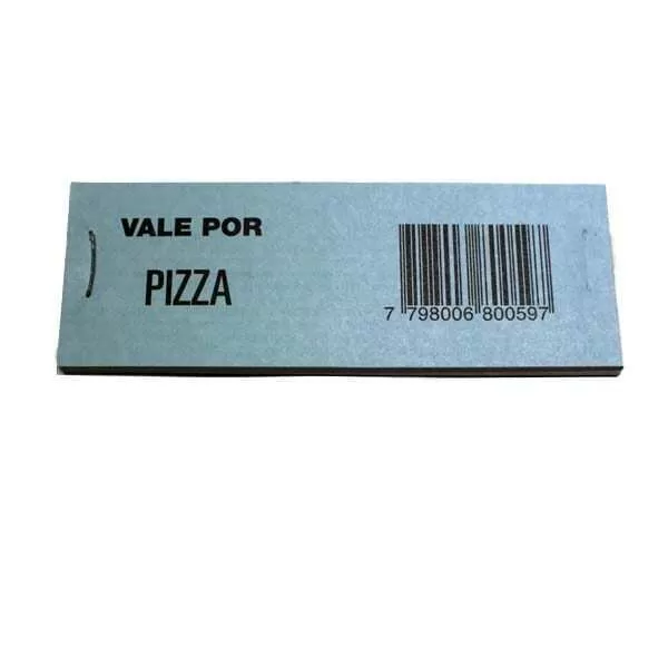 VALE DE PIZZA X 100U