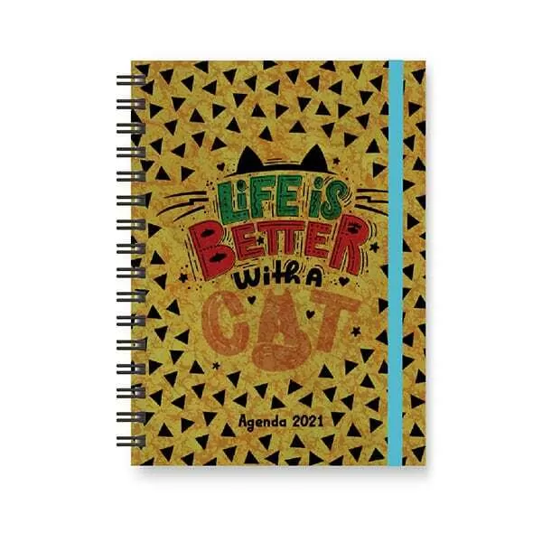 AGENDA ONIX ESP. GIRL KRAFT 16X22 144 PAG (23012.5)
