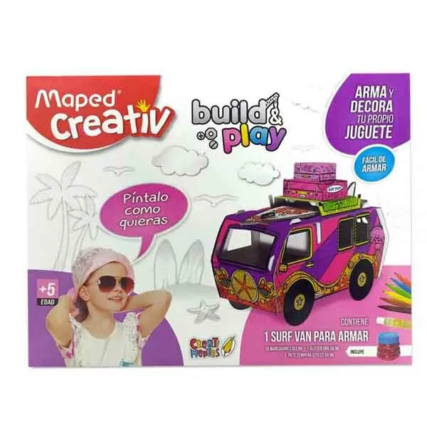 SET DIDACTICO MAPED VAN DE CARTON