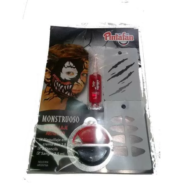 KIT MAQUILLAJE PINTAFAN MONSTRUOSO SANGRE (616-06)