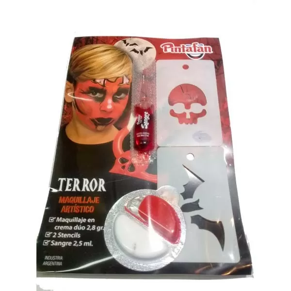 KIT MAQUILLAJE PINTAFAN TERROR DIABLO (616-04)