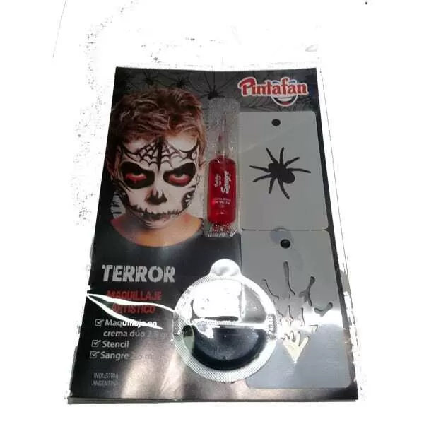 KIT MAQUILLAJE PINTAFAN TERROR ARAÑA (616-03)