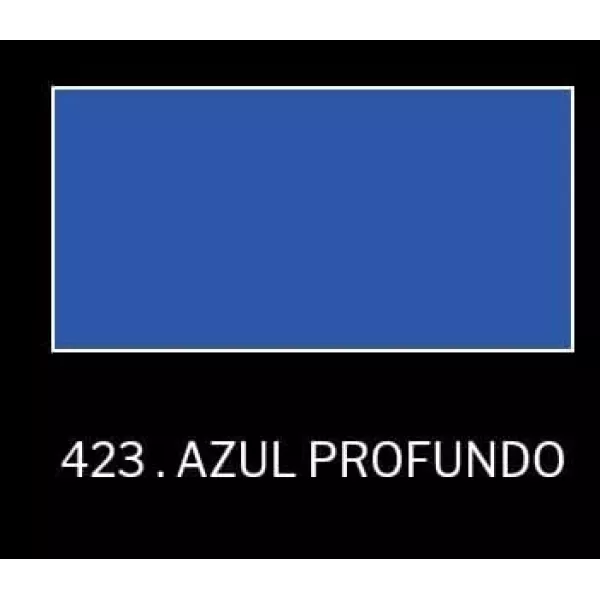 LACA VITRAL AL AGUA EQ 37CC AZUL PROF. 423
