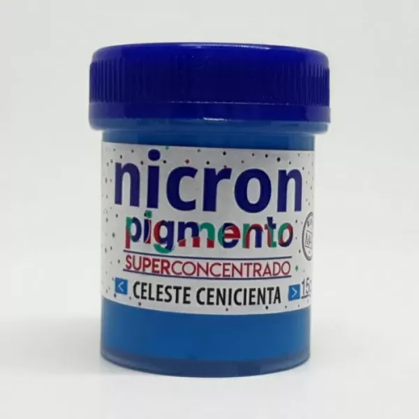 PIGMENTO NICRON X 15GR CELESTE CENICIENTA