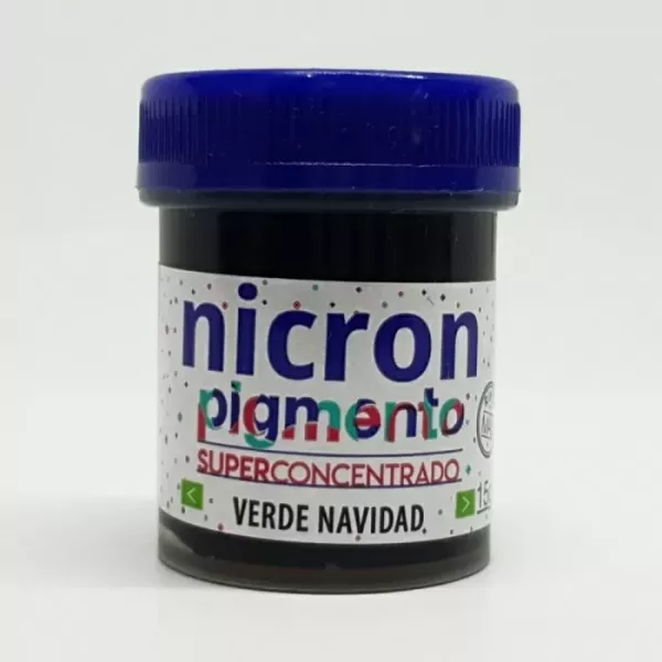 PIGMENTO NICRON X 15GR VERDE NAVIDAD