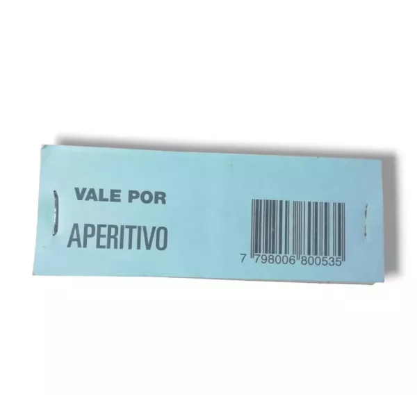 VALE DE APERITIVO X 100U