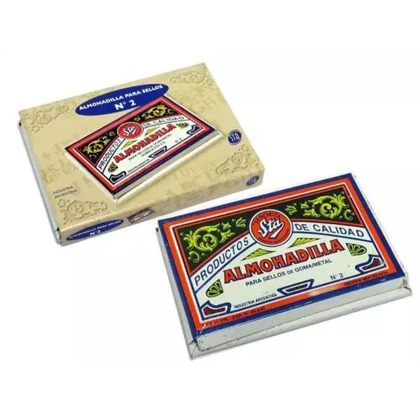 ALMOHADILLA PARA SELLO STA N°2 12X8