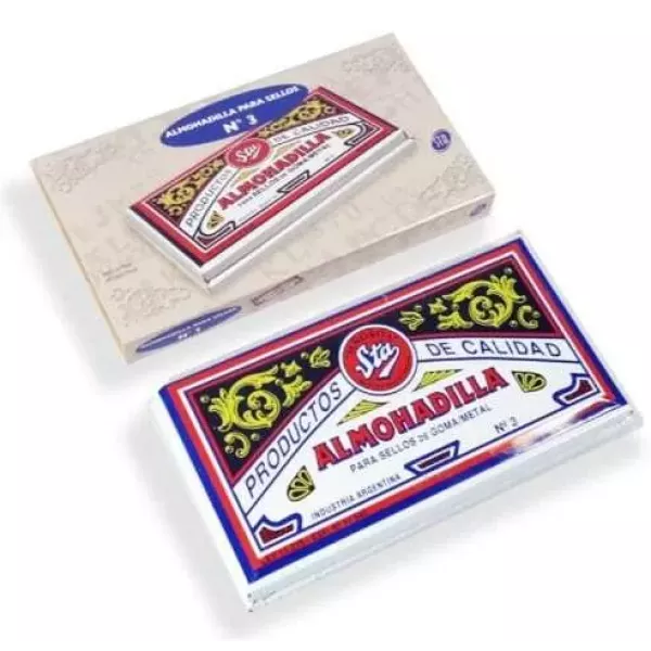 ALMOHADILLA PARA SELLO STA N°3 14X10