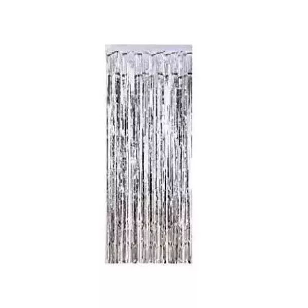 CORTINAS METALIZADAS 2MT X 90CM CELESTE