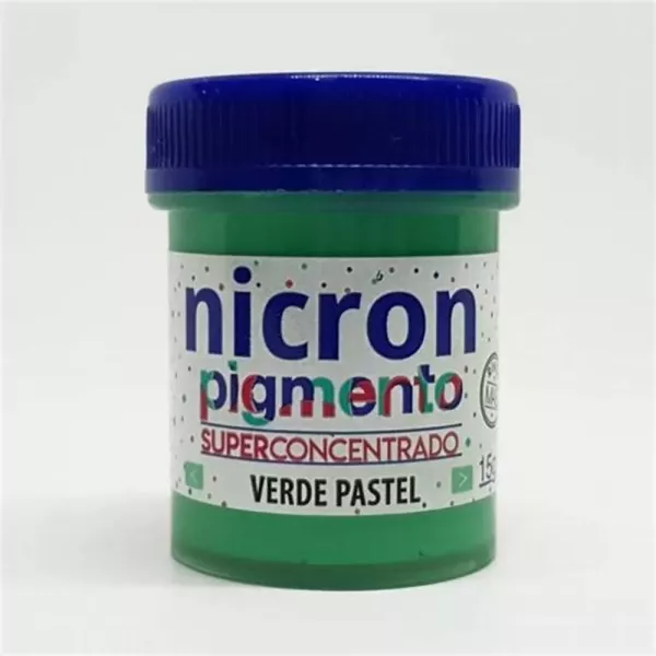 PIGMENTO NICRON X 15GR VERDE PASTEL