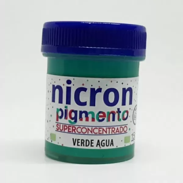 PIGMENTO NICRON X 15GR VERDE AGUA
