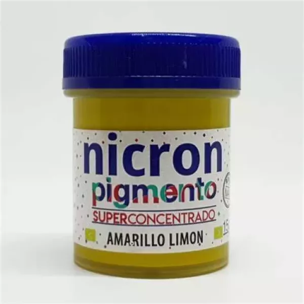 PIGMENTO NICRON X 15GR AMARILLO LIMON