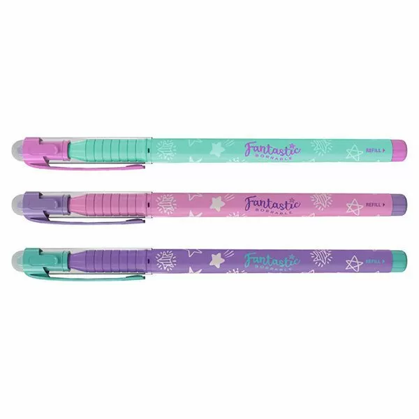 BOLIGRAFO TRABI LADY BORRABLE AZUL 0.7 mm