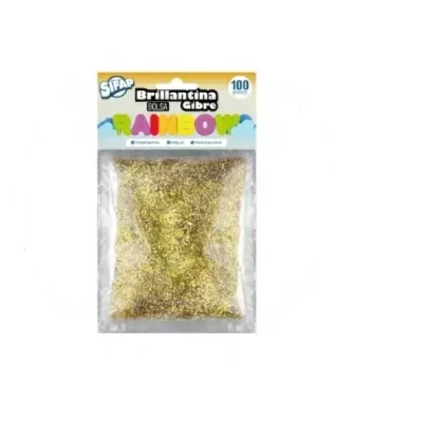 BRILLANTINA GIBRE SIFAP DORADO BOLSA X 100G 