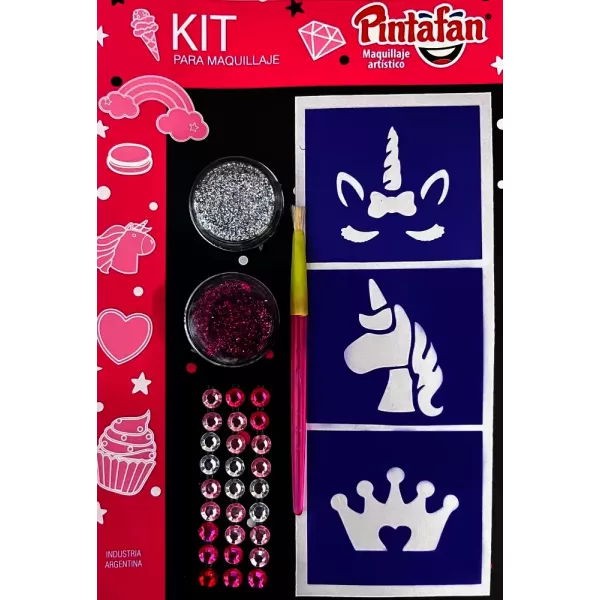 KIT MIX PINTAFAN UNICORNIO GLAM (652-03)