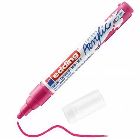 MARCADOR EDDING 5100 ACRILICO MEDIO MAGENTA