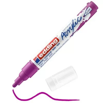 MARCADOR EDDING 5100 ACRILICO MEDIO ARANDANO