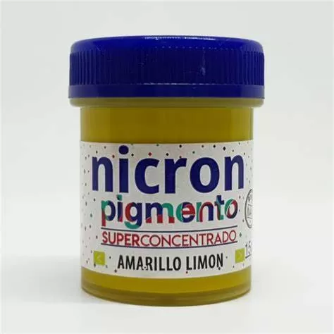 PIGMENTO NICRON X 15GR AMARILLO LIMON