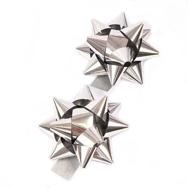 MOÑO ESTRELLA METAL MEDIANO CAJA X 100U.